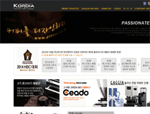 Tablet Screenshot of kordia.kr